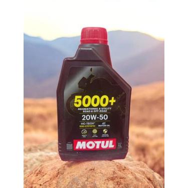 Imagem de Óleo Para Moto Motul 20W50 Semissintético 1L 5000km