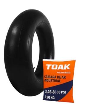 Imagem de Câmera de Ar 3.25/8 Borracha Reforçada da TOAK, para Pneu de Carrinho de mão, Carriola, Carrinho de carga de Plataformas Industrial