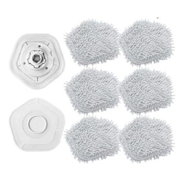 Imagem de Mop Cloth Compatible With XMI Dreame W10 W10 Pro Robotic Vacuum Cleaner Main Side Brush Detachable Mop Rags Stent Hepa Filter Accessories(Set26)