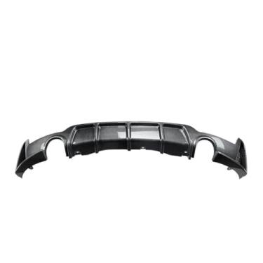 Imagem de Lábio de spoiler do para-choque traseiro do carro compatível com 4 séries F32 F33 F36 M Sport 2014-2020 MP estilo para-choque protetor acessórios (saída bilateral sem aparência de carbono leve)