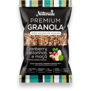 Imagem de Naturale Premium Granola Zero Açúcar, Cranberry, Castanhas e Maçã, 700g