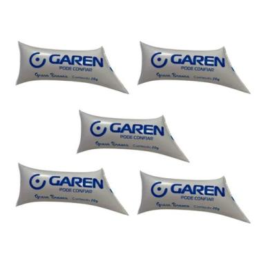 Imagem de KIT 05X MINI GRAXA BRANCA LITIO PARA MOTORES SACHE 20g - GAREN