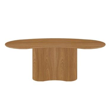 Imagem de Mesa De Jantar Orgânica Meyer Móveis 6037 - Imbuia Glazer