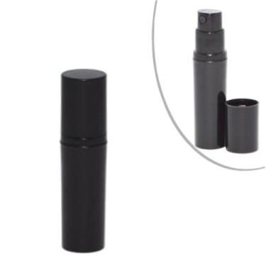 Imagem de Provador de Plástico 2ml com Válvula Spray Preto Irmãos Halui (10 unidades)