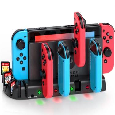 Imagem de Estação de carregamento para Nintendo Switch e OLED Joycons - KDD