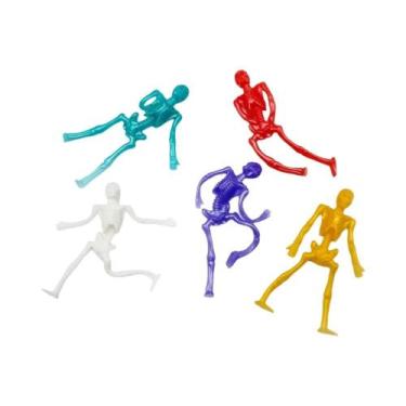 Imagem de Brinquedos de Esqueleto de Crânio Mole - Cores Sortidas - 10/20/30/50 