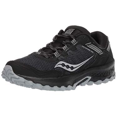 Imagem de Saucony Tênis de corrida masculino Versafoam Excursion Tr13 Road, Preto, 11.5