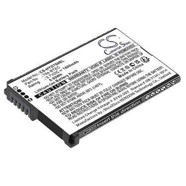 Imagem de 1600mAh Leitor de código de barras Bateria de substituição,Compatível com Captuvo SL42 Sled,Dolphin 60s,Dolphin 70e,Dolphin 75e,Healthcare Sled