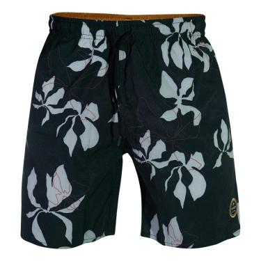 Imagem de Bermuda Maresia Volley Mahalo Preta Masculina-Masculino
