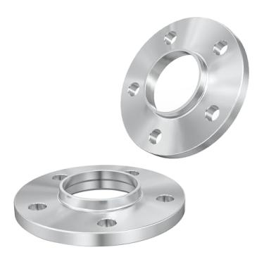 Imagem de Customadeonly 2 peças de espaçadores de roda centralizados de cubo de 12 mm padrão de parafuso 5x114,3 5x4,5 furo central 66,1 mm passo da rosca 12 x 1,25 pinos