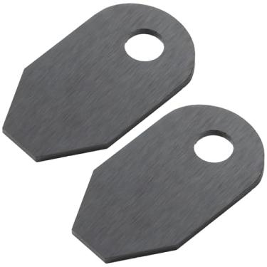 Imagem de LUMINFLY Atiradores de haste de ferro de cerâmica EDC, 2 peças de acionadores de fogo compactos com orifício para pendurar para fácil acesso, ferramentas de sobrevivência