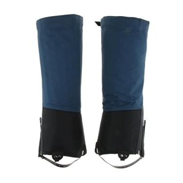 Imagem de Polainas de perna para homens e mulheres - capa de botas de neve para trekking escalada sapatos de viagem - leggings refletivas para caça e caminhada, proteção de tecido Oxford para atividades ao ar