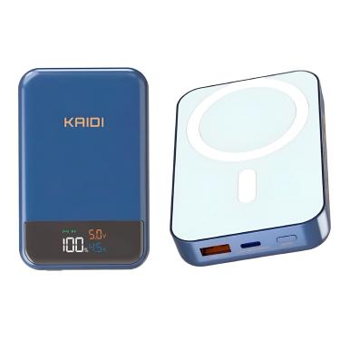 Imagem de Carregador Portátil Power Bank 10.000 mAh Indução Magnético Cor:Branco