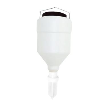 Imagem de KiBcsLic Dispensador de molhos para pendurar, versátil, vazio e à prova de vazamentos, ideal para molhos como salada, ketchup e barbecue, 3.5l