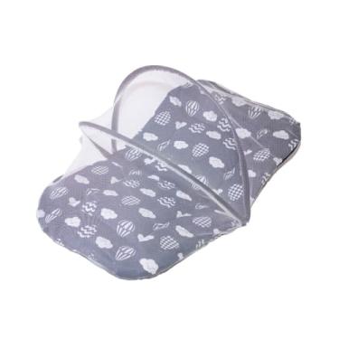 Imagem de Berço Portátil Ninho redutor Com Mosquiteiro Preço De Atacado, enxoval, bebê(balão marinho)