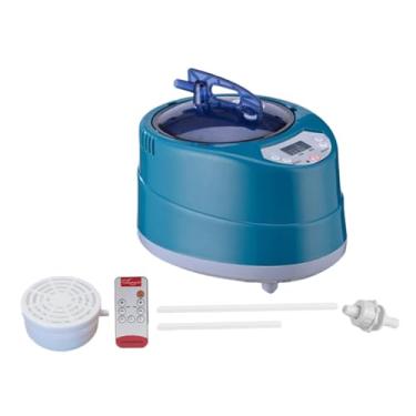 Imagem de IEUDNS Máquina de Sauna a Vapor com Plugue Europeu E Revestimento Interno em aço Inoxidável, Verde