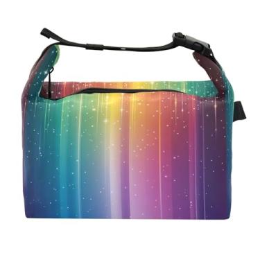 Imagem de STAYTOP Lancheira colorida com fivela de alça, lancheira isolada para meninos e meninas, lancheira térmica para trabalho escolar