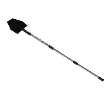 Imagem de KUIDAMOS Pá Multifuncional de Limpeza de Jardim para Serviço Pesado Com Alça Ajustável para Trabalho Ao Ar Livre Raspador de Capina Trapezoidal de Aço Inoxidável Mn de 25 CM