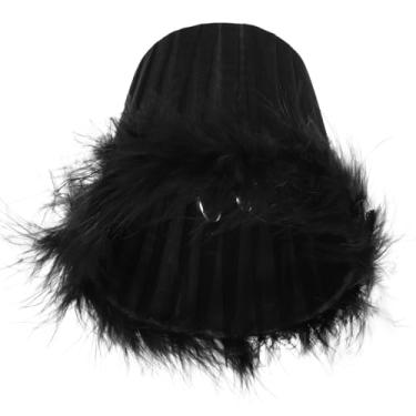 Imagem de Operitacx Abajur de Tecido Com Cúpula, Modelo Cilíndrico, para Luminária de Chão, Mesa de Cabeceira, Na Cor Roxa.