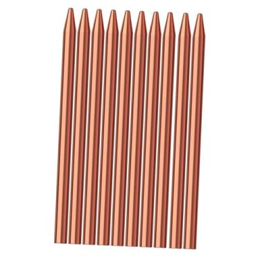 Imagem de MERIGLARE Conjunto de 10 pontas de ferro de soldar em cobre, fáceis de usar, duráveis ​​e de precisão para soldagem.