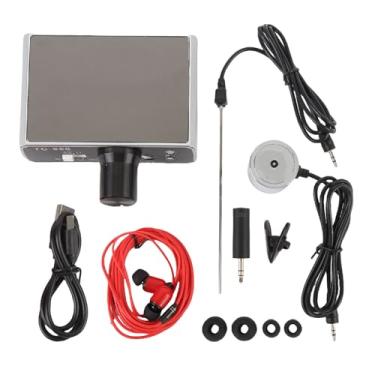 Imagem de Detector de vazamento de água Sondas duplas de alta sensibilidade Kit de teste de vazamento de tubo de água com fone de ouvido integrado Bateria para tubulação de água Tubos de