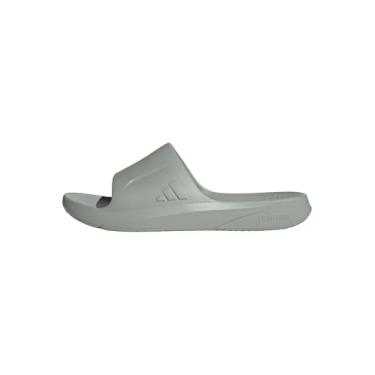 Imagem de adidas Sandália unissex para adultos Lightshift Slide, Wonder Sage/Wonder Sage/Wonder Sage, 11 Women/10 Men