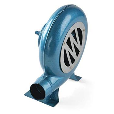 Imagem de TRGCJGH Ventilador de churrasco portátil Ventilador manivelado à mão Ventoinha externa forjado manual Balg Grelha Ventilador radial, 80 W