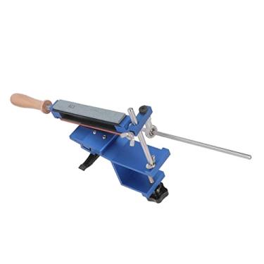 Imagem de Generic Kit de Afiador de Faca de ângulo Fixo Com Clipe Rápido, 6 Pedras de Amolar, ângulo de 15°, Materiais Premium, Afiação Rápida, para Artistas Culinários