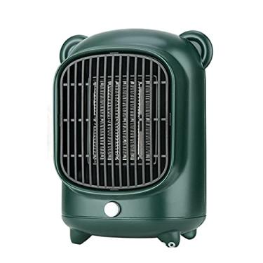 Imagem de Aquecedor Elétrico de Espaço 500W com Aquecimento Rápido PTC Temperatura Constante Operação Silenciosa Capa ABS Retardante à Chamas para Uso em Casa E