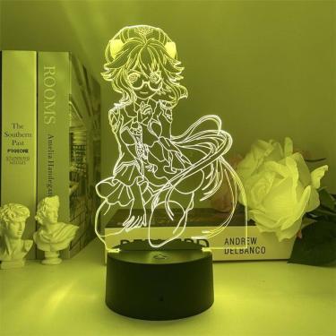 Imagem de Luz noturna LED 3D Plants vs Zombies: sacarose, mudança de cor