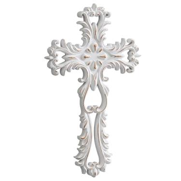 Imagem de SOFE Cruz de madeira (branca)