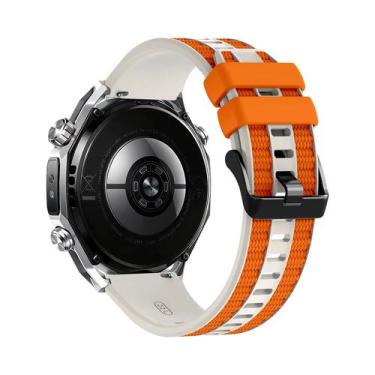 Imagem de Pulseira De Silicone Bicolor De 22mm Para Huawei Watch GT 6 5 pro 46mm