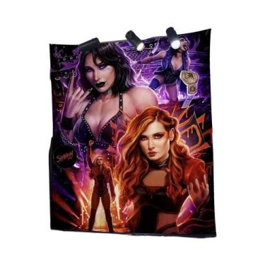 Imagem de Tapeçaria De Parede De Luta Livre Feminina Rhea Ripley, Decoração Esté