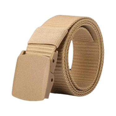 Imagem de Cinto De Nylon Canvas Masculino Com Fivela Automática Acessórios Para 