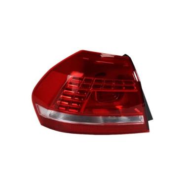 Imagem de FLJOYOEU Luz traseira externa de LED para carro, parada de freio traseiro, montagem de luz traseira, acessórios automotivos, compatíveis com VW Passat 2011-2015 (lado externo esquerdo)