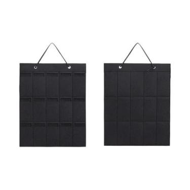 Imagem de Organizador De Óculos De Sol E Óculos De Grau Dobrável Com 15 Comparti