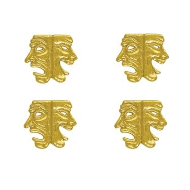 Imagem de Pinos esportivos. Pinos de letra de chenille. 4 por pedido. Broche esportivo escolar para reconhecimento e conquista., One Size, Metal, Sem Pedra Preciosa