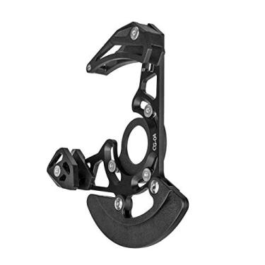 Imagem de Akozon Guia de Corrente para Mountain Bike ZTTO - Protetor de Corrente de Pedaleira de Deck único para Bicicletas de Cauda Macia 32T-38T, Leve AL7075, Construção Resistente