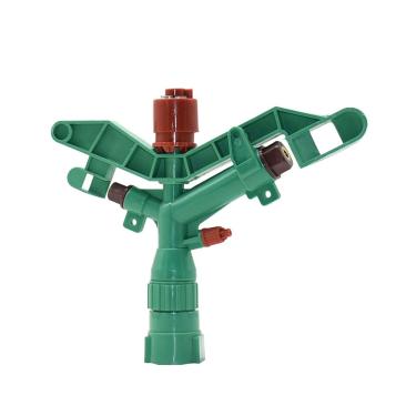 Imagem de HHHJQFAAT Aspersor de irrigação rotativo de 360 graus com rosca fêmea de 2,5 cm, irrigação, agricultura, jardim, gramado, 1 peça