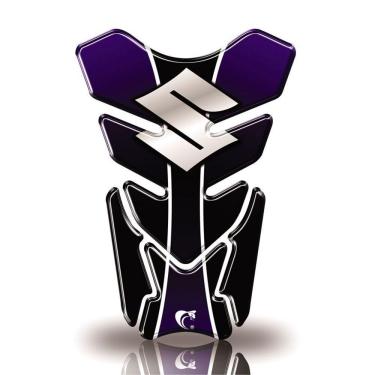 Imagem de Protetor De Tanque Adesivo Moto Gsx-S Suzuki Azul