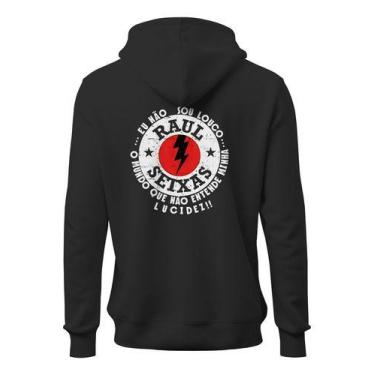 Imagem de Blusa Raul Seixas Estampa Frase Rock Nacional Maluco Beleza - NoBrand,