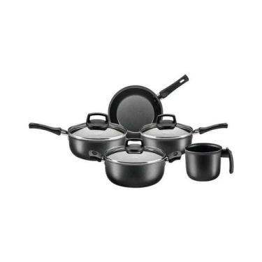 Imagem de Conjunto Panelas Com 5 Peças Safira Grafite - MTA, Conjunto, Grafite, 