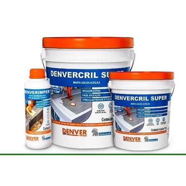Imagem de Aditivo Impermeabilizante Para Argamassa e Concreto Denverimper 3,6Lt 
