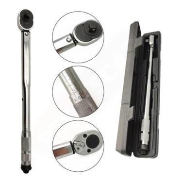 Imagem de Torquímetro De Estalo Encaixe 1/2 Pol. 28 210 Nm Titanium