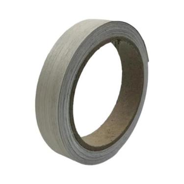 Imagem de Fita De Borda De Madeira De Bétula Com Grão Natural 2cmx10m Tiras Fina