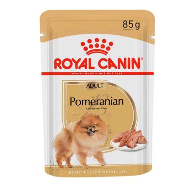 Imagem de Ração Cães Royal Canin Úmida Pomeranian Sachê 85g