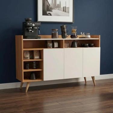 Imagem de Balcão Buffet Cantinho do Café Para Cozinha 3 Portas Celta - Repleta, 