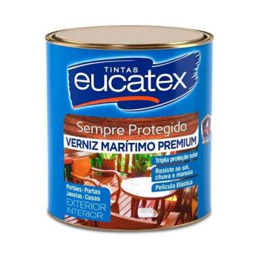 Imagem de Verniz Marítimo Premium Eucatex Incolor Brilhante 900ml - EUCATEX VERN