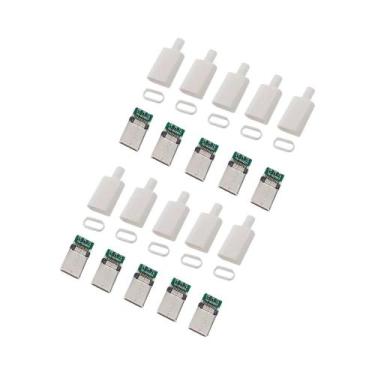 Imagem de Cabo Adaptador USB-C Macho 510 Conjuntos DIY Fio De Solda 31 Conectore