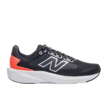 Imagem de Tênis de Corrida New Balance 413v3 Masculino, 41, Preto, Laranja